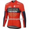 Radtrikot 2018 Bahrain-Merida Langarm N001